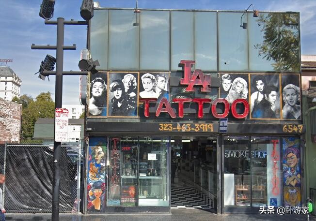 好莱坞星光大道是怎么回事,好莱坞星光大道鸟瞰