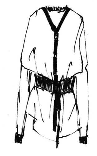 人物速写衣服画法,速写人物衣服褶皱画法