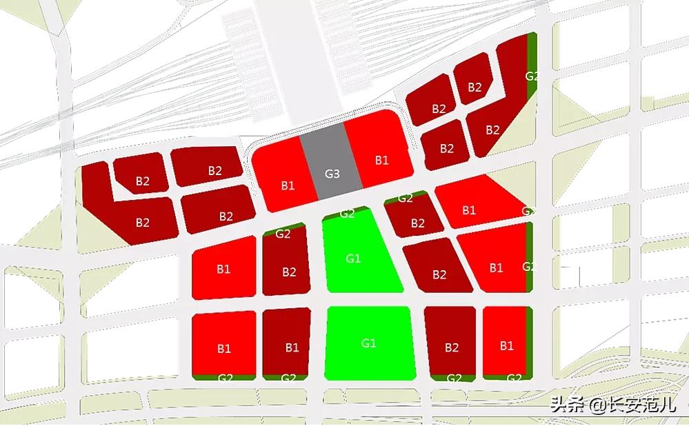 西安高铁新城中心片区,西安高铁新城超高层