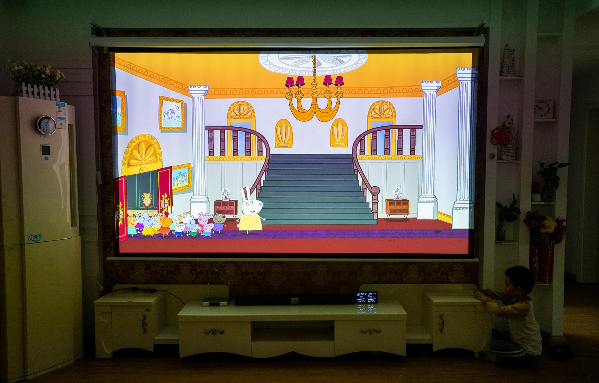 当贝投影仪f3真实测评,当贝f3投影仪真实效果