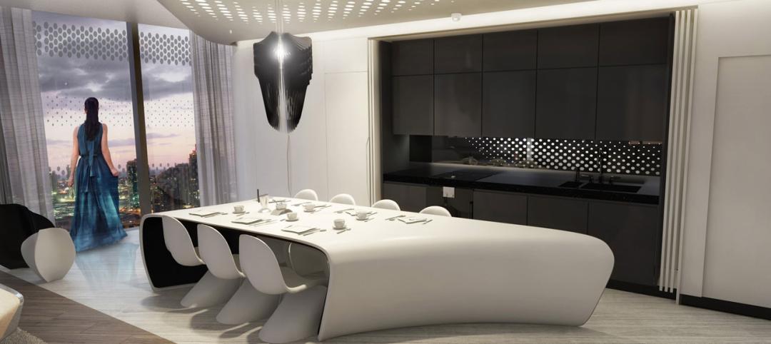 扎哈全程主导遗作X迪拜新地标全公开！样板房超炫