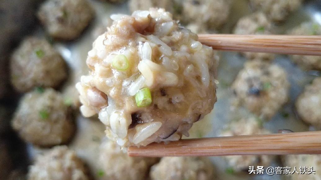 无肉糯米丸子辅食做法,宝宝糯米肉丸的做法