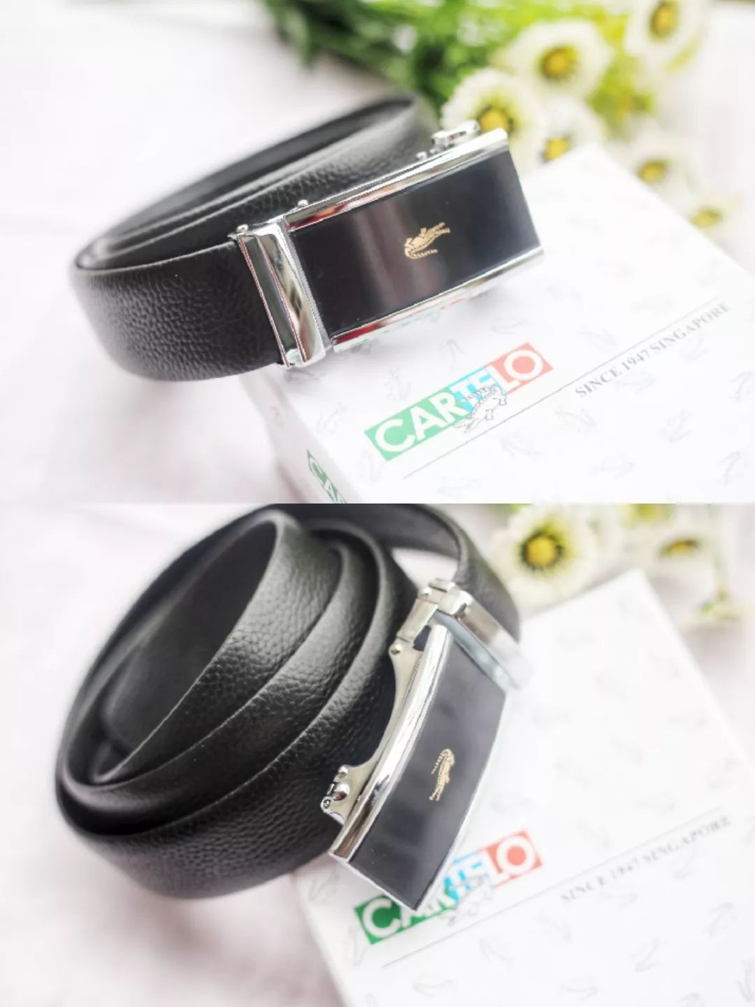 鳄鱼皮带搭配男士,送男朋友腰带推荐小众轻奢