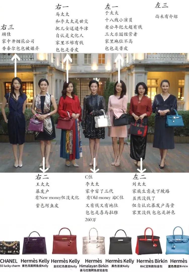 三十而已里面的鄙视链,三十而已的包包鄙视链