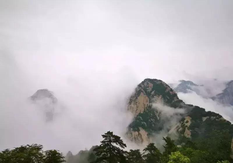 一梦江湖云起太华山,你未曾见过的川西雪景