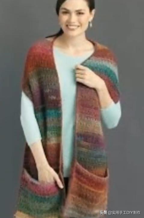 针织围巾新款图片大全,最新款围巾百搭又洋气针织
