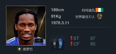 fifaonline3十佳阵容,fifaonline3最佳11人德罗巴