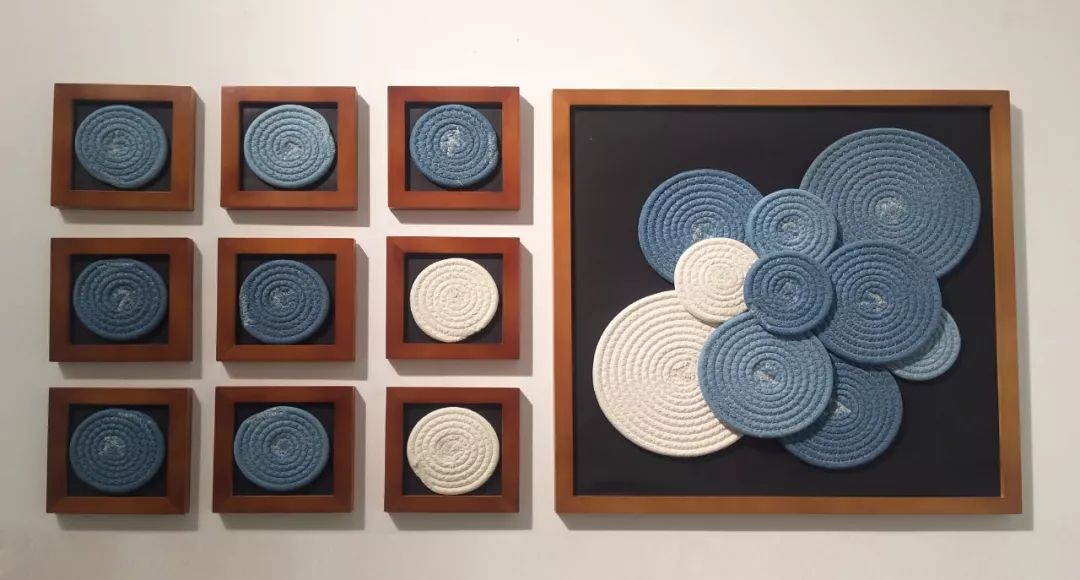 「研究生作品秀」倾尽靛蓝，绳结盘绕，一抹极致