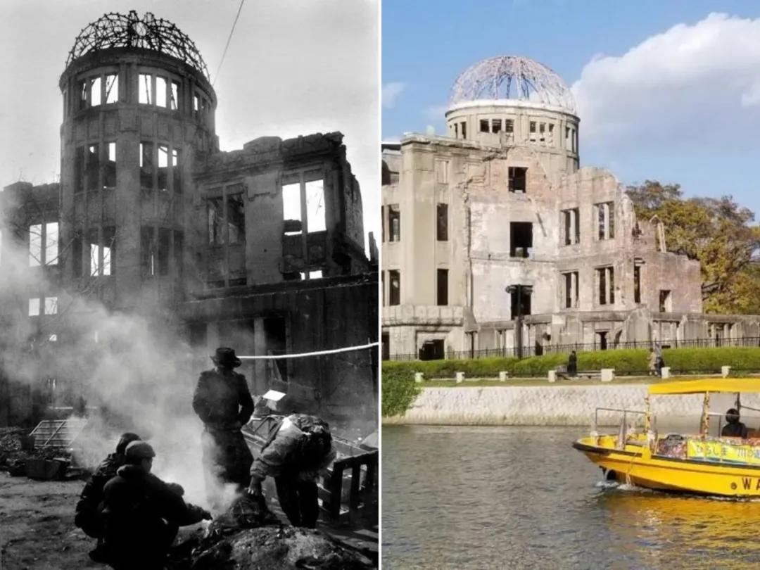 前20年和后20年对比照,十年前和现在的对比照