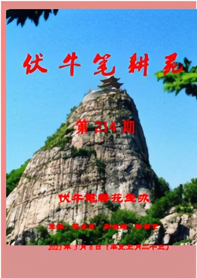 伏牛笔耕苑第214期2021.3.6