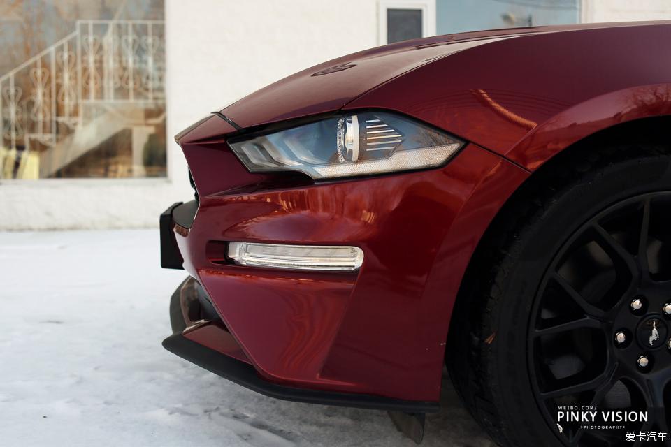 野马mustang宝石红,mustang提车真实评价