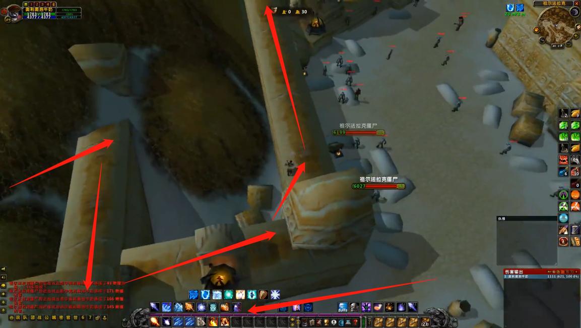 魔兽世界怀旧服法师单刷祖尔收益,祖尔格拉布tbc法师单刷带小号方法