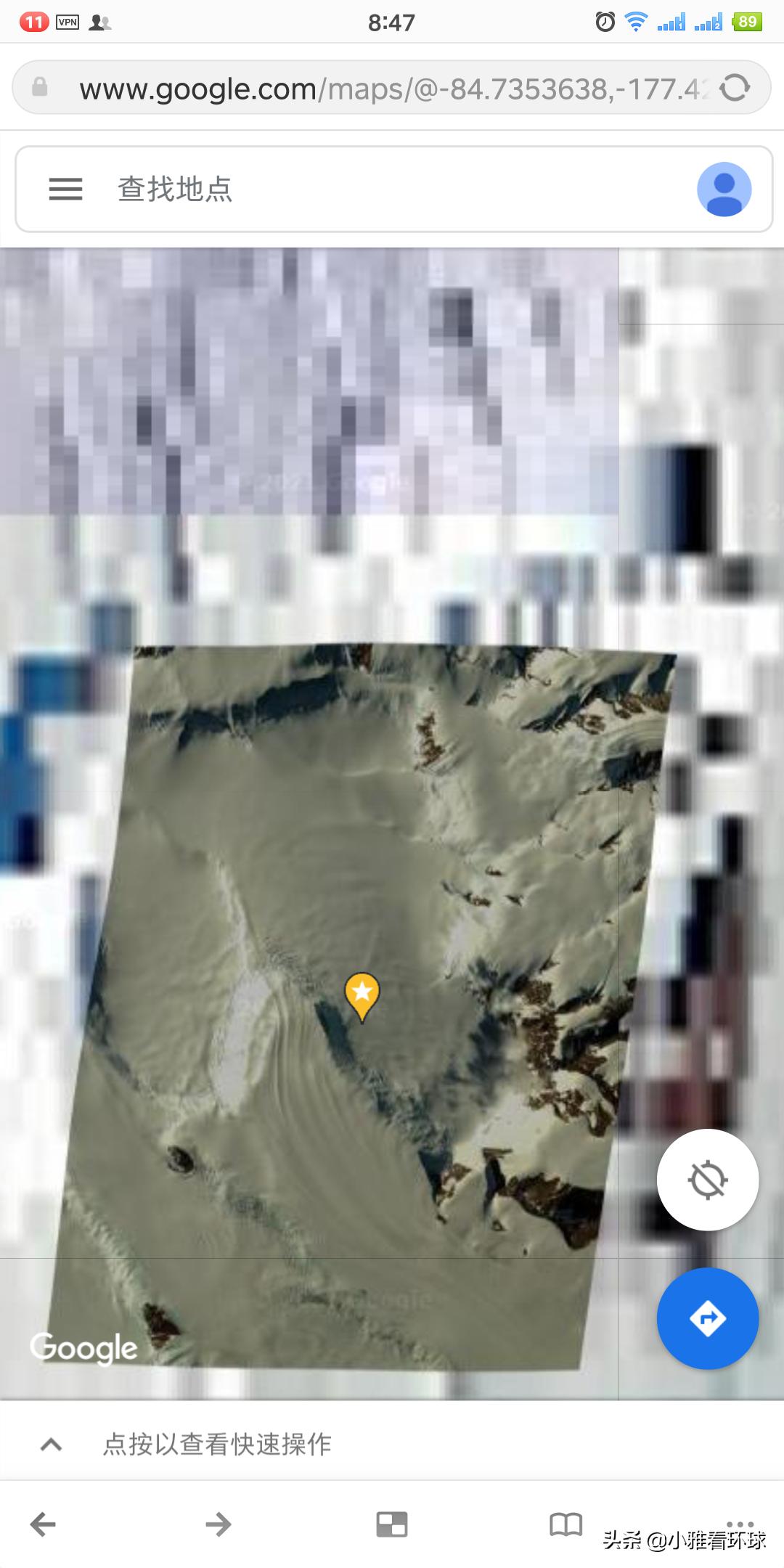 谷歌早期南极地图,谷歌地图南极洲神秘图案