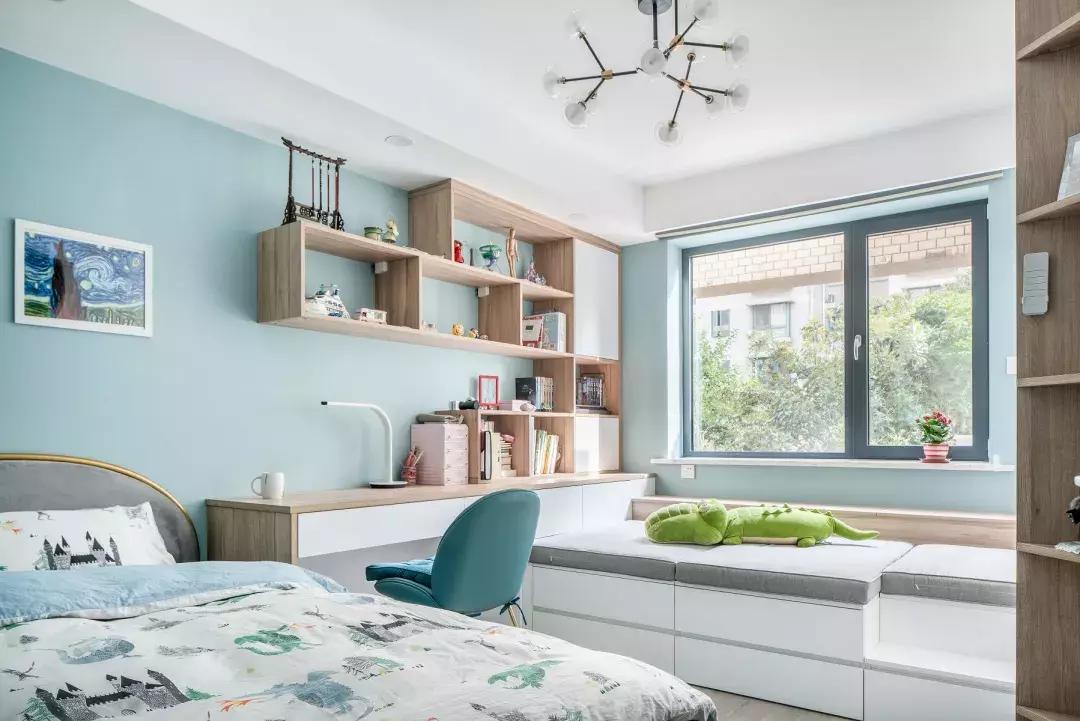 高级灰轻奢新中式装修风格,2021140平米轻奢新中式装修风格