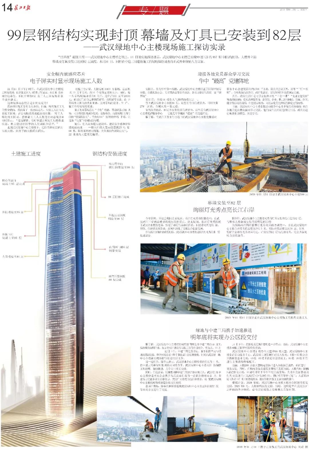 华中第一高楼进展,从委曲求全到被迫反抗