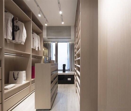 4平米衣帽间简单设计,4平米U型衣帽间设计简单实用