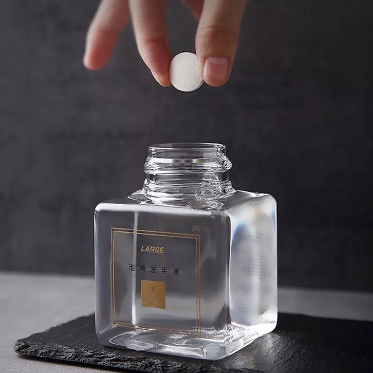 洗手液泡腾片怎么制作洗手液,泡腾片真的可以制作花朵洗手液吗