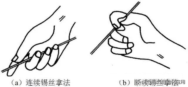 手工电烙铁焊接的五步操作方法,手工焊技巧及注意事项