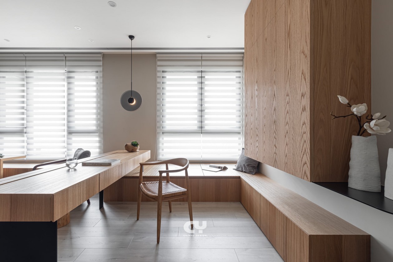 全屋原木定制中式家具,原木新中式日式格调家具