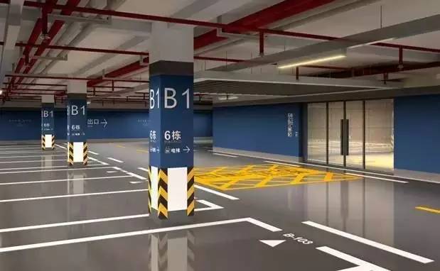 保利楼盘地下车库,保利地下车库