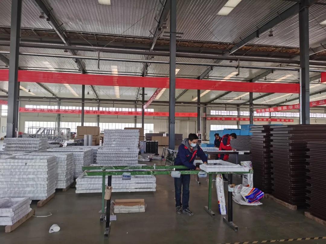 宏建集团兰州新区新材料科技产业园召开全体员工复工复产动员大会