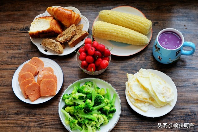挑战给孩子做早餐30天不重样,坚持每天早起给俩娃做不重样早餐