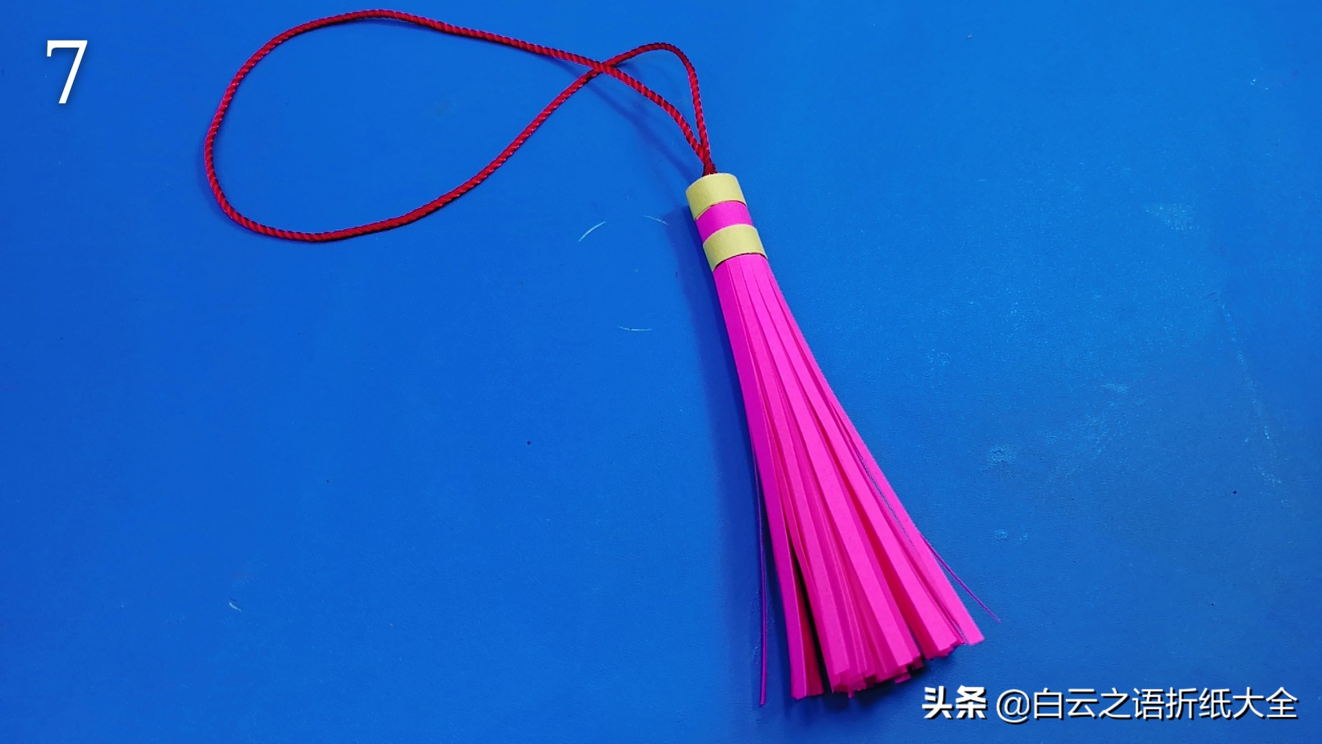 流苏教程简单折纸,折纸大全既简单又好看慢教程