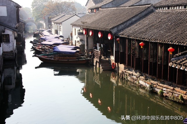 中国第一水乡周庄视频,苏州古镇周庄中国第一水乡