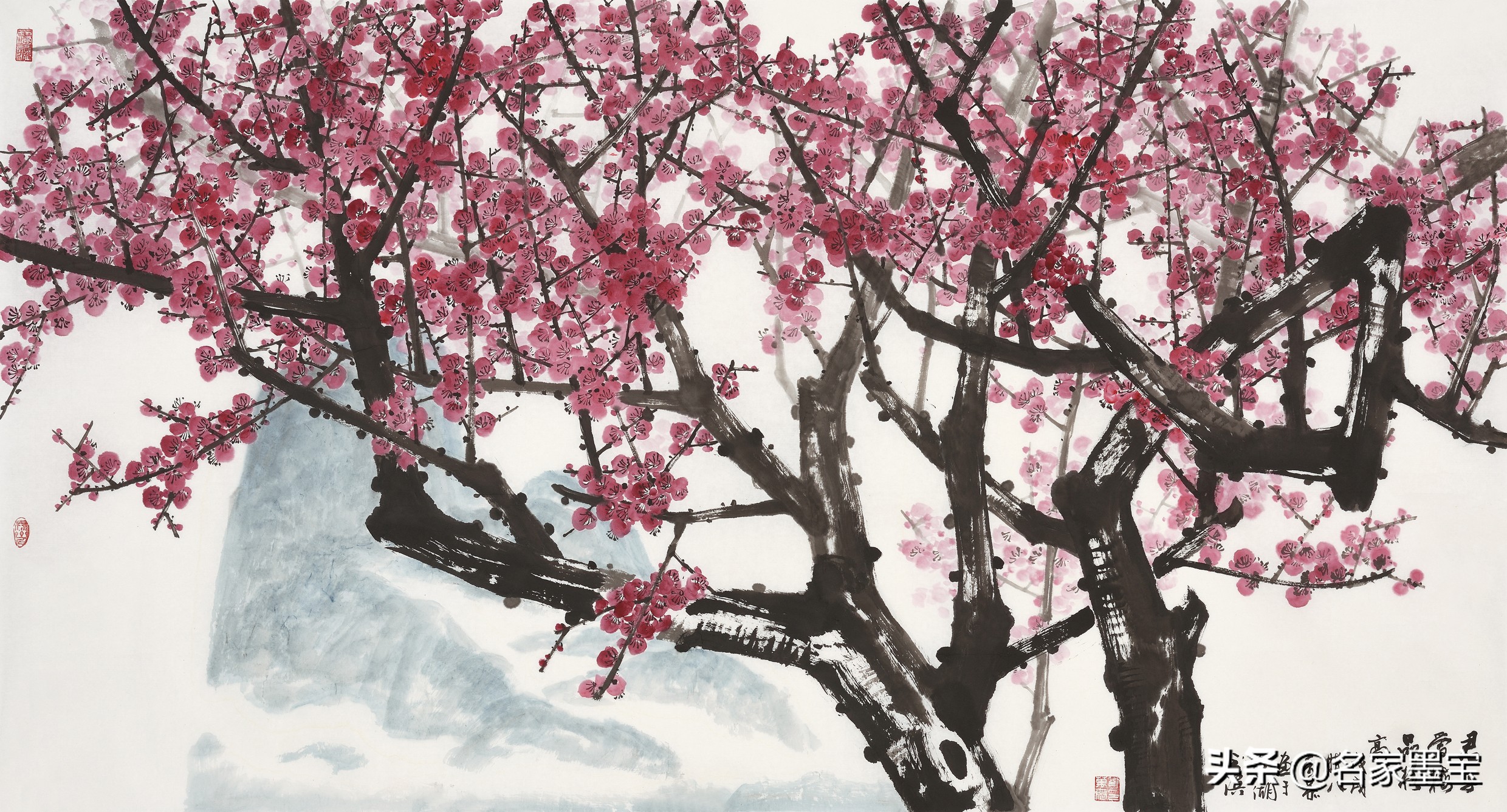 四川画家刘德扬写意花鸟作品欣赏,画家刘庚写意花鸟画作品欣赏图文