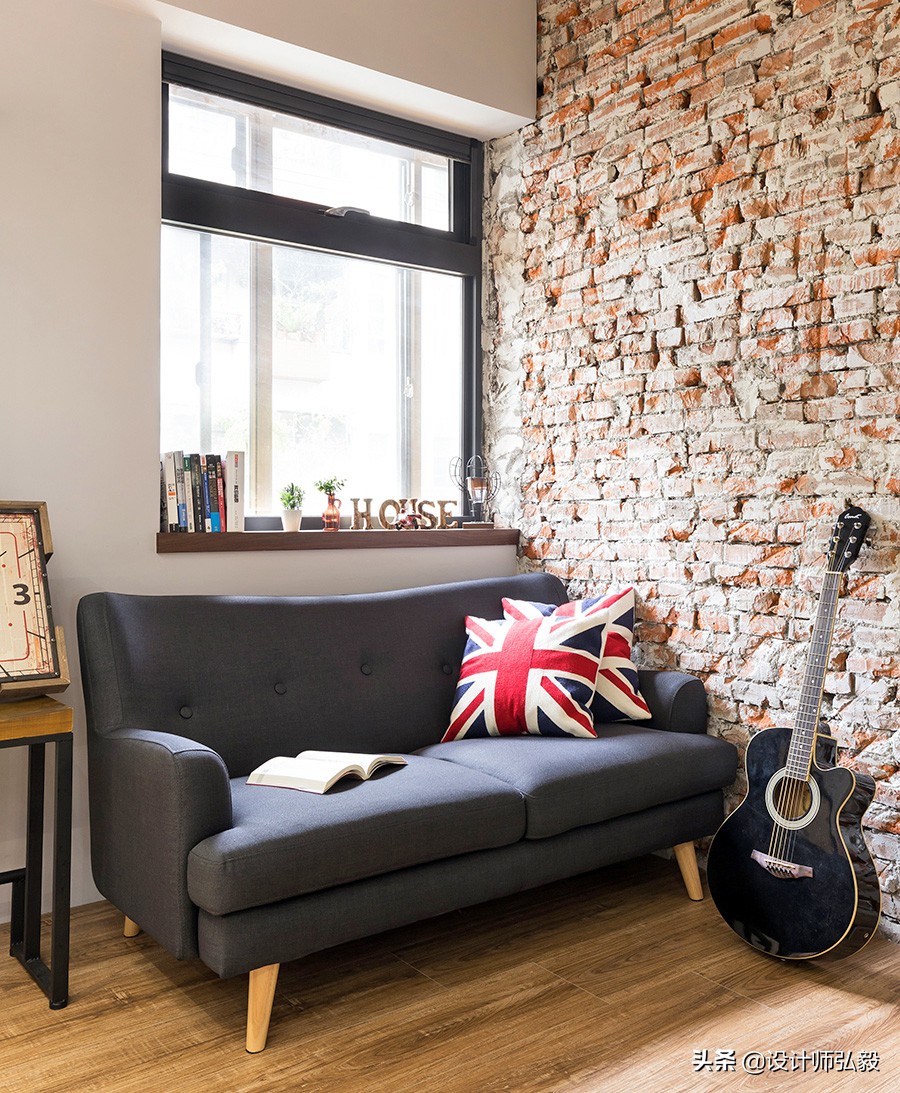 重拾老屋温暖格调！永和60平光感轻工业风宅