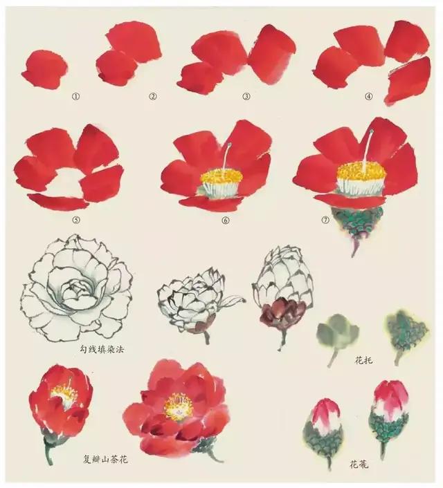 画国画不会画素描,画国画不会山石皴法