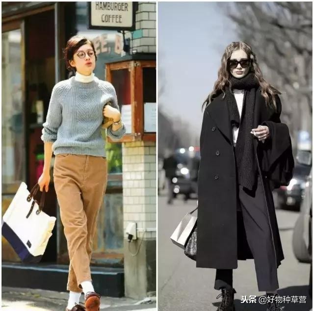 刘雯工装裤休闲穿搭,冬季不露腿穿搭显瘦