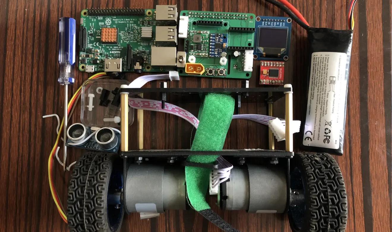 树莓派控制小车全教程,树莓派自动驾驶详细教程