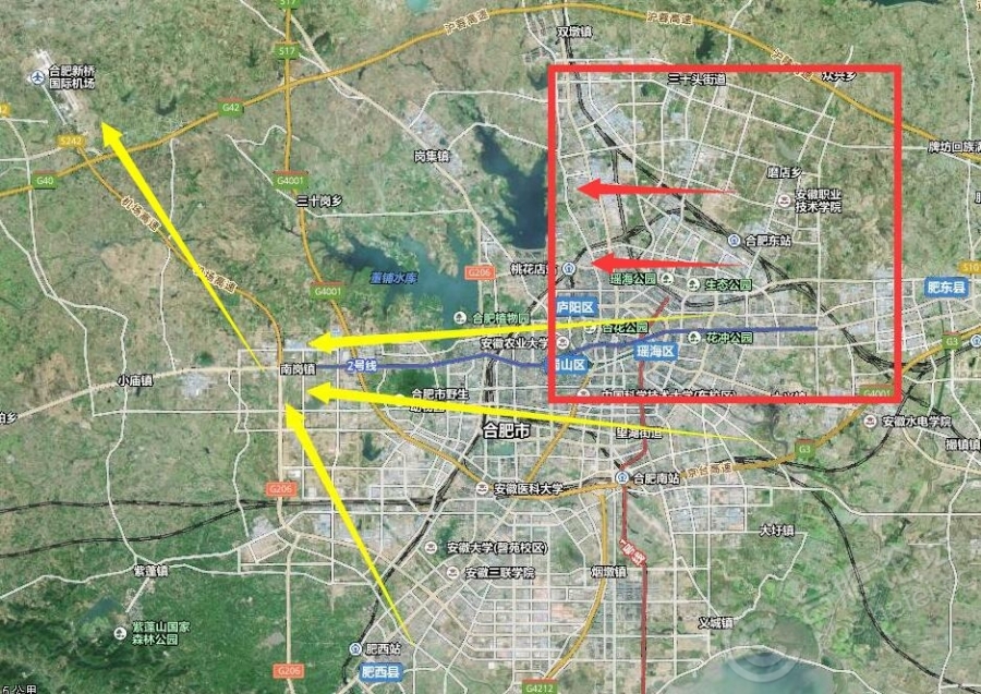 安徽省六大机场排名,安徽民航史