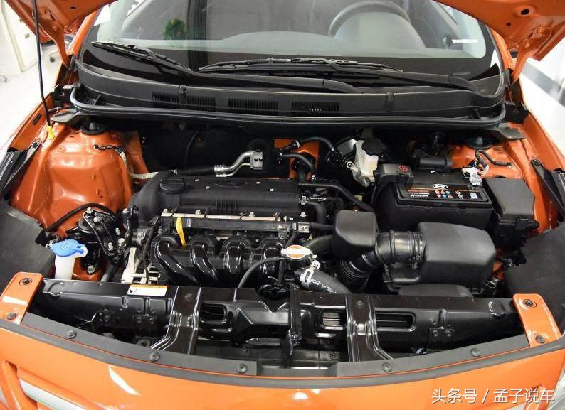 现代这款两厢车仅7.29万起售，搭1.6L发动机，百公里仅需6.4个油