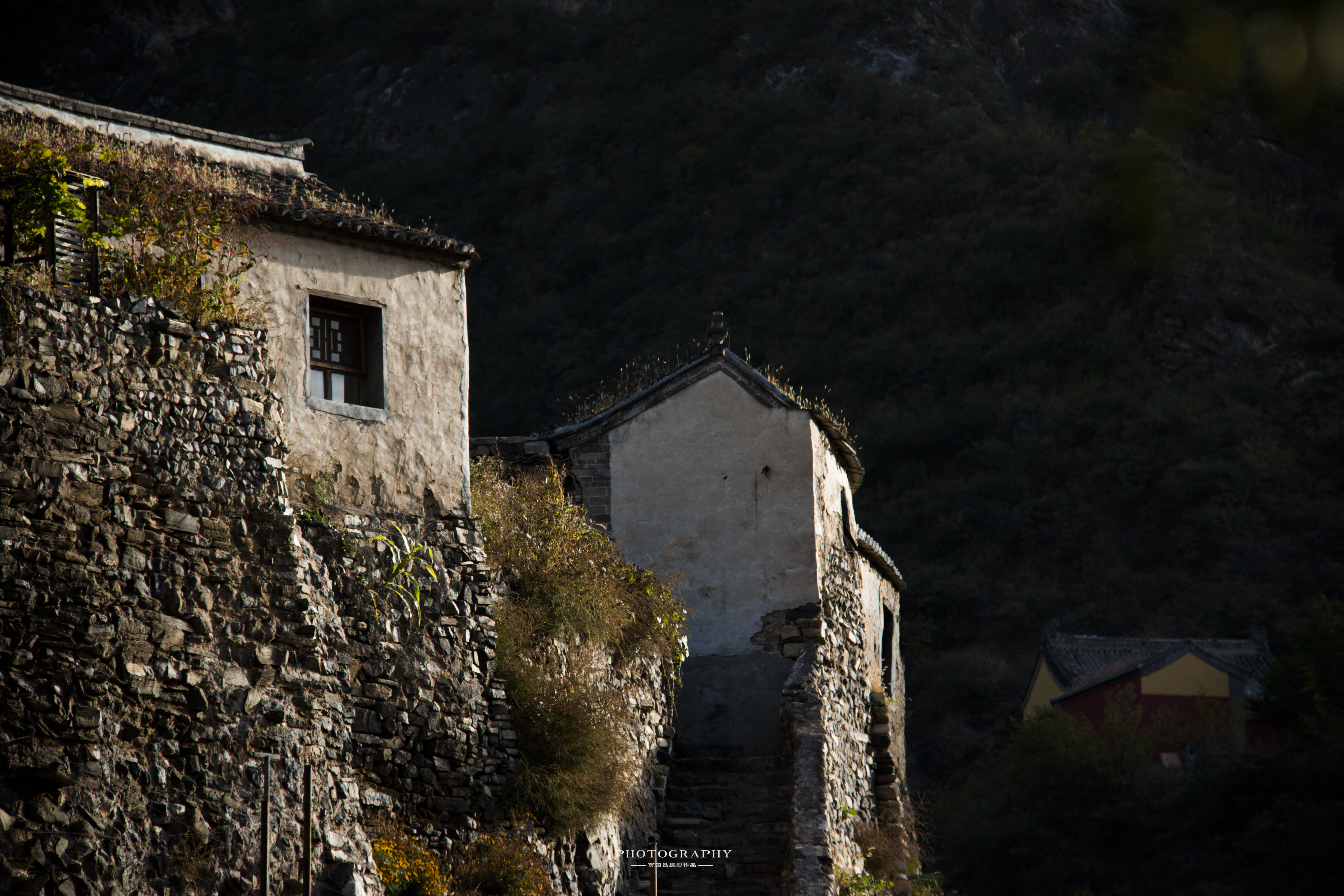 哪里可以拍爨底下村全景,美丽的爨底下村