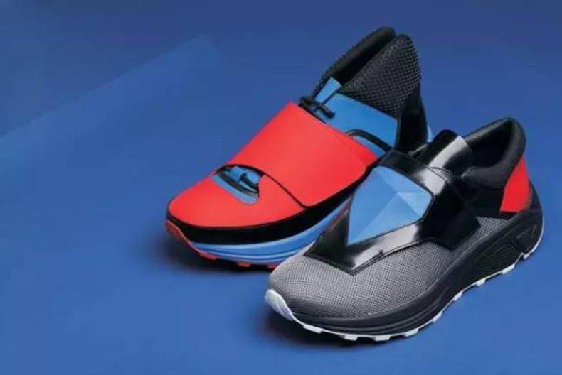 撞色潮鞋港风,潮酷休闲撞色鞋男生穿