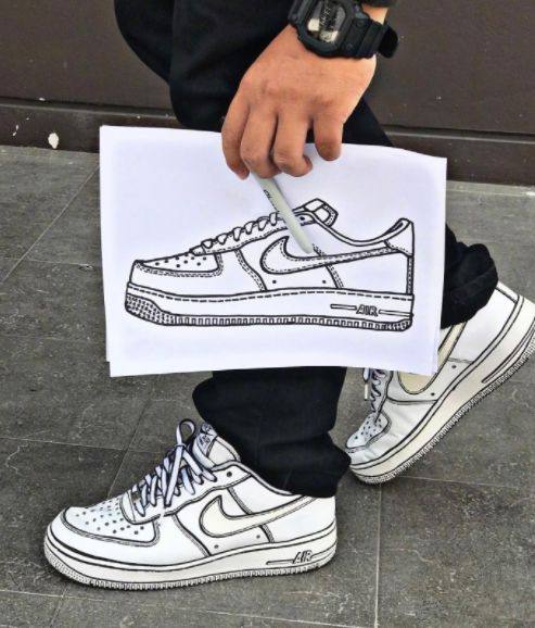 diy鞋子画教程黑白,diy手绘鞋动漫图案大全