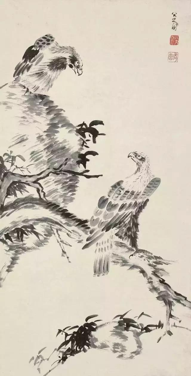 鉴赏岳飞书法非一般的霸气,雄姿英发大师笔下的鹰