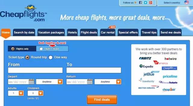 美国靠谱的订机票网站,预订美国机票官网