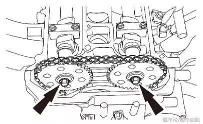 福特福克斯1.5发动机正时工具,1.6自吸福克斯正时校对