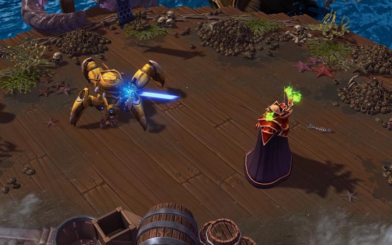 星际争霸菲尼克斯重回战场,风暴英雄菲尼克斯龙骑士