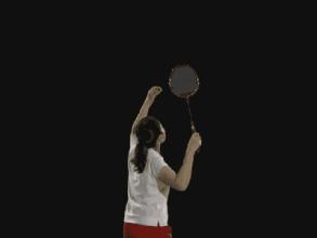 零基础学羽毛球高远球,羽毛球高远球女生教学