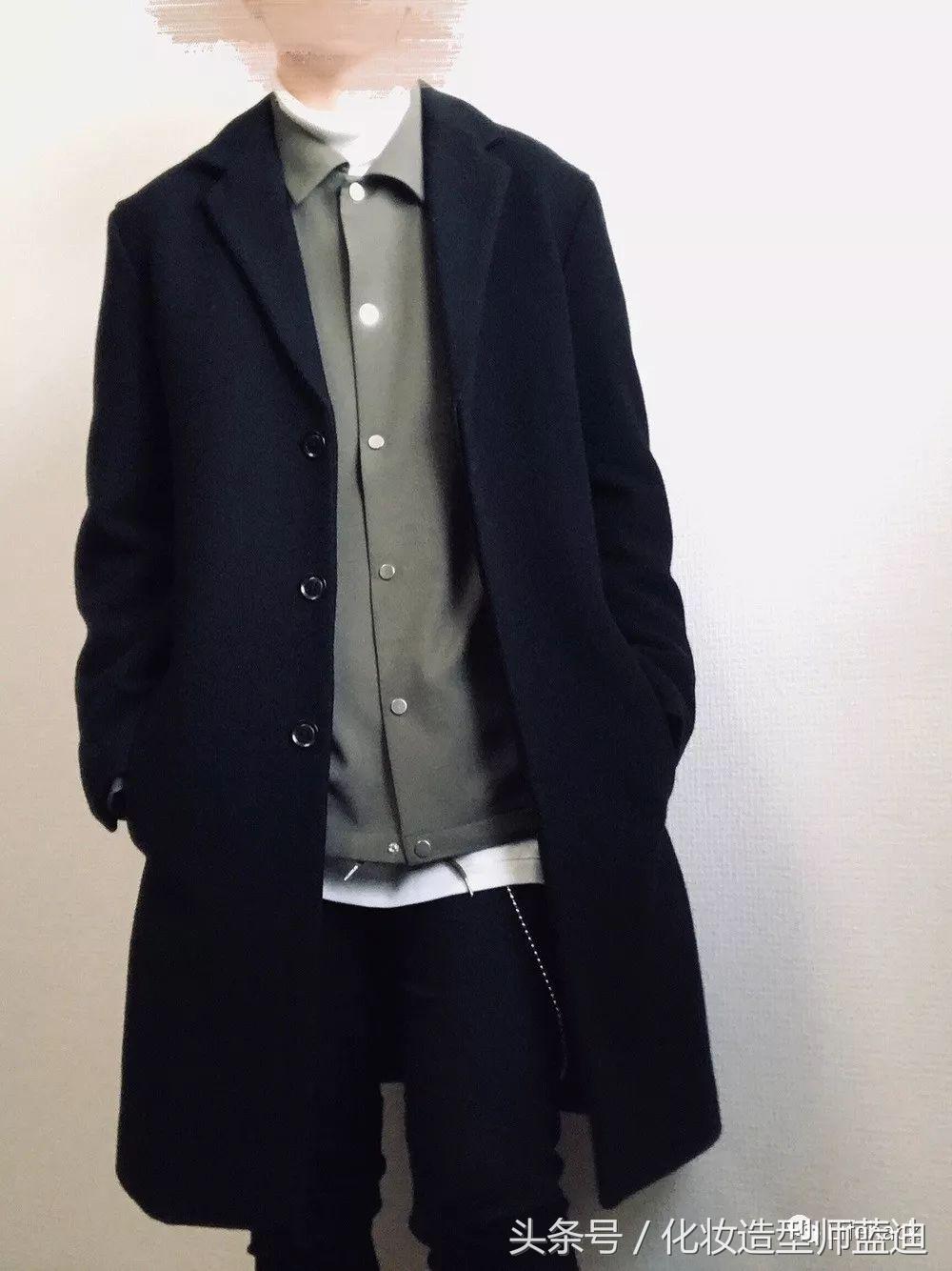 看韩国帅哥穿搭,韩式秋冬穿搭男