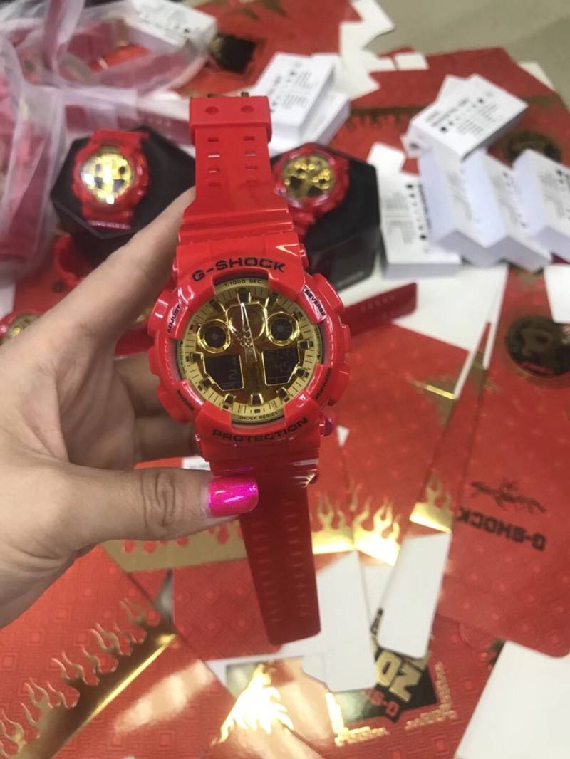 卡西欧g-shockga100抬手灯,卡西欧g-shock狗年限定多少钱