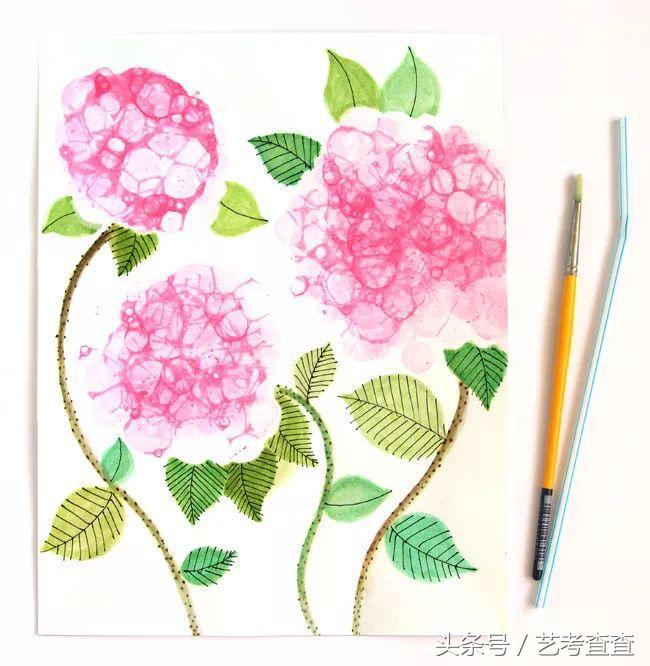 彩色水彩画教程步骤图片,创意水彩画入门教程