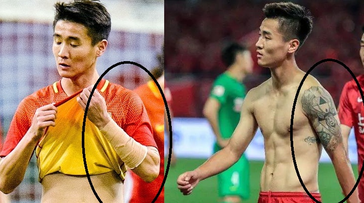 中国杯国脚纹身突然集体“不见”，才是里皮关在门内不能说的秘密