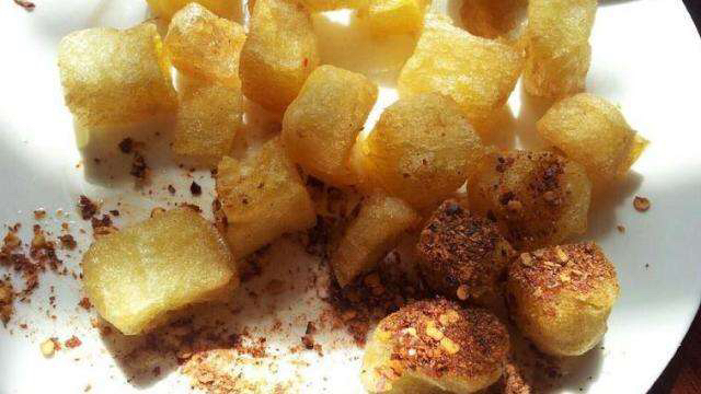 云南油炸豌豆粉的做法,油炸豌豆粉云南怎么炸