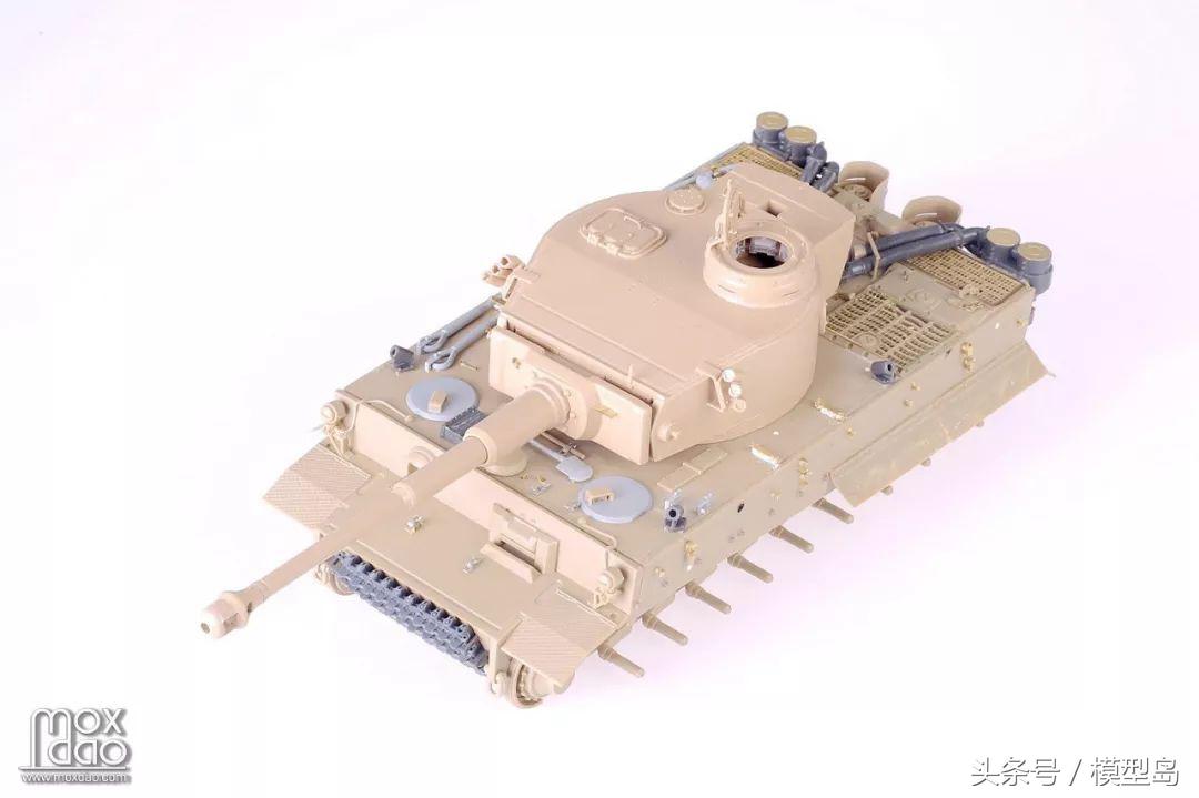 “混装”虎I田宫北非型乱改–模型作品