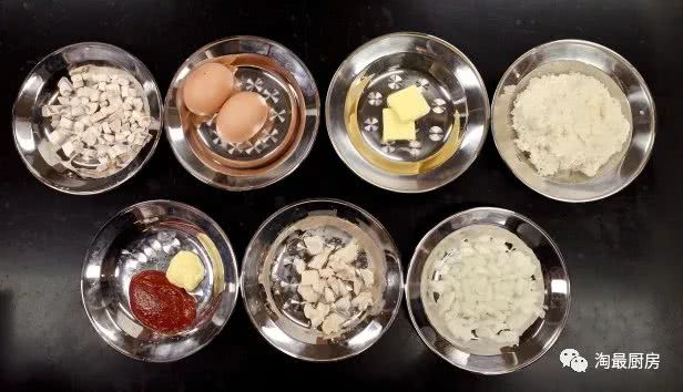 蒲公英蛋包饭,蛋包饭怎么做儿童版